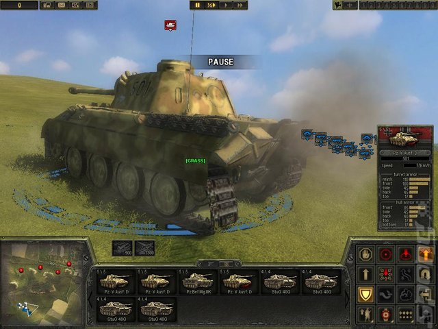 Theatre of War II: Kursk 1943 - PC Screen