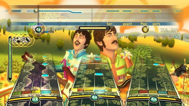 The Beatles: RockBand - Wii Screen