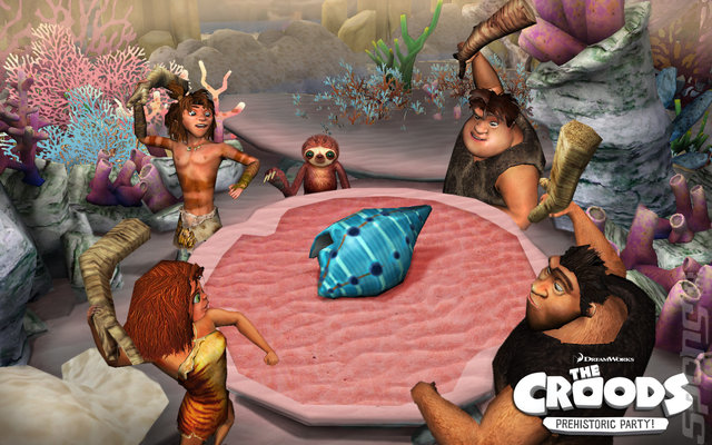 The Croods: Prehistoric Party & Rise of the Guardians Pack - Wii Screen