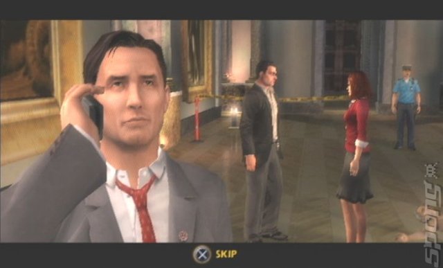 The Da Vinci Code - PS2 Screen