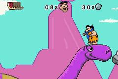 The Flintstones: Big Trouble in Bedrock - GBA Screen