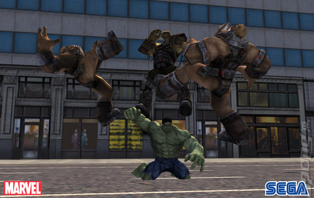 The Incredible Hulk - PS2 Screen