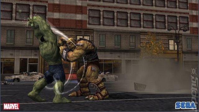 The Incredible Hulk - Wii Screen