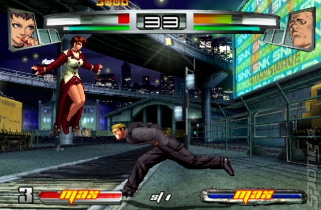 The King of Fighters NeoWave - PS2 Screen