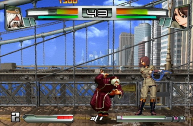 The King of Fighters NeoWave - PS2 Screen