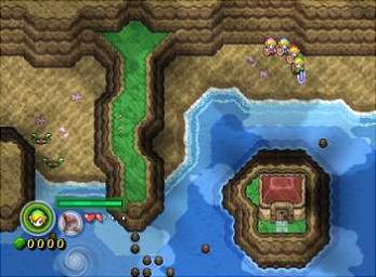 The Legend of Zelda: Four Swords Adventures - GameCube Screen