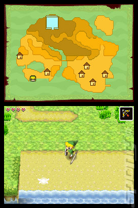 The Legend of Zelda: Phantom Hourglass - DS/DSi Screen