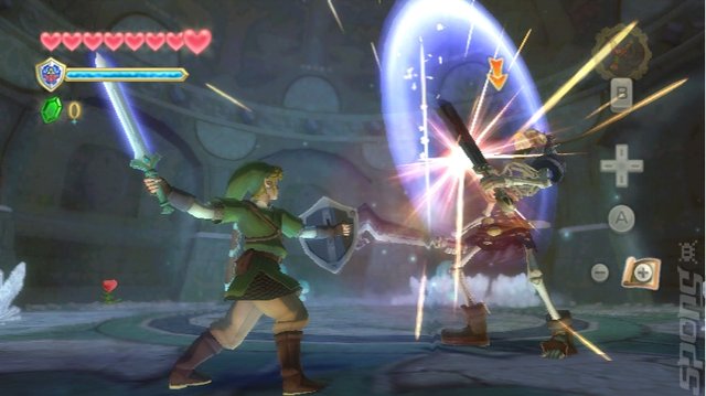 The Legend of Zelda: Skyward Sword - Wii Screen