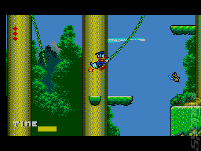 The Lucky Dime Caper starring Donald Duck - Sega Master System Screen