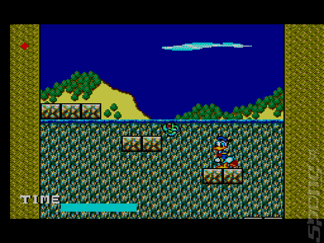 The Lucky Dime Caper starring Donald Duck - Sega Master System Screen