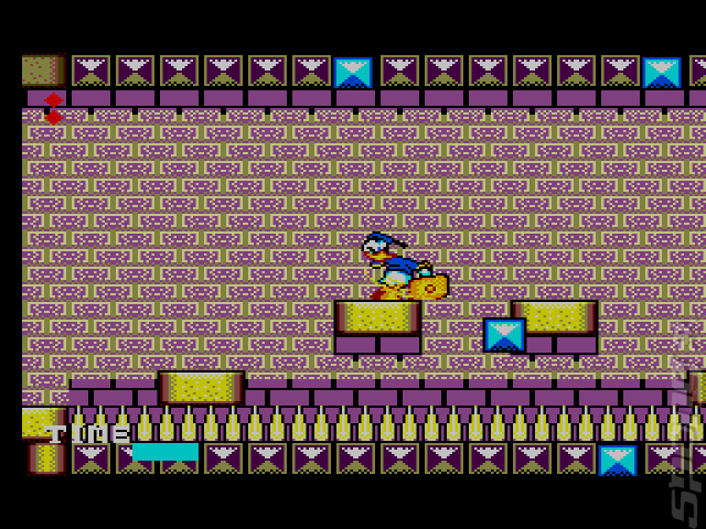 The Lucky Dime Caper starring Donald Duck - Sega Master System Screen