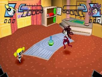 The Powerpuff Girls: Chemical X-Traction - PlayStation Screen