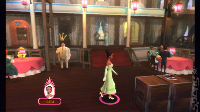 The Princess and the Frog - Wii Screen
