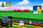 The Simpsons: Road Rage - GBA Screen