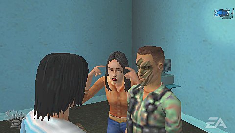 The Sims 2 - PSP Screen