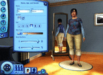 The Sims 3: Create A Sim - Mac Screen