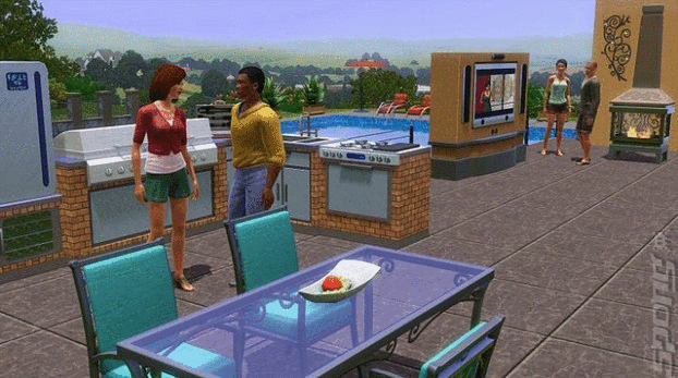 The Sims 3: Outdoor Living Stuff - Mac Screen