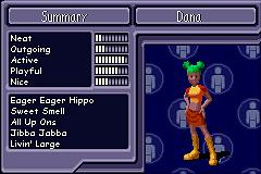 The Urbz: Sims in the City - GBA Screen