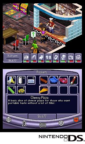 The Urbz: Sims in the City - DS/DSi Screen