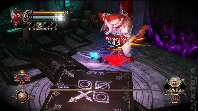 The Witch and the Hundred Knight 2 - PS4 Screen