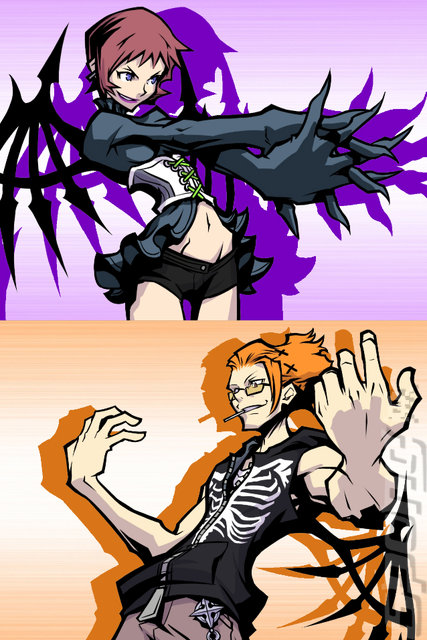 The World Ends With You - DS/DSi Screen