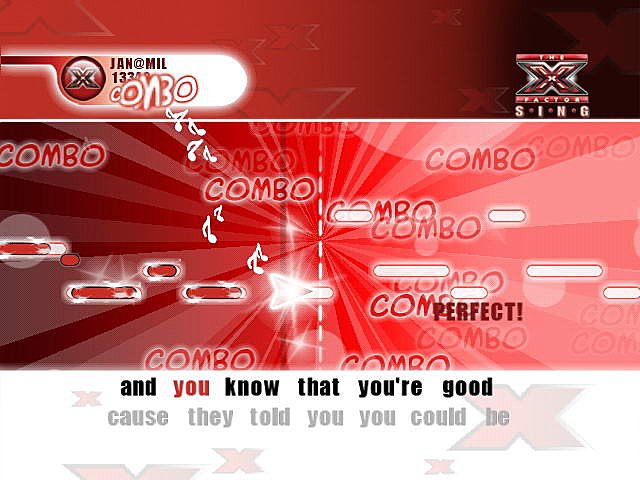 The X Factor: Sing - PS2 Screen