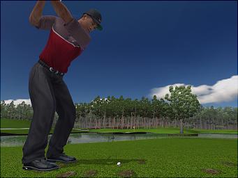 Tiger Woods PGA Tour 2005 - PC Screen