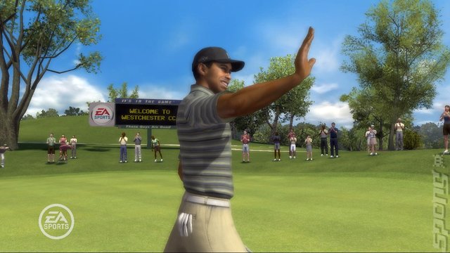 Tiger Woods PGA Tour 08 - Wii Screen