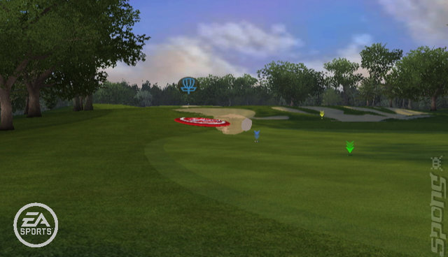 Tiger Woods PGA Tour 10 - Wii Screen