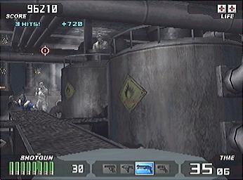 Time Crisis 3 - PS2 Screen