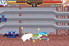 Tiny Toons - Buster's Bad Dream - GBA Screen