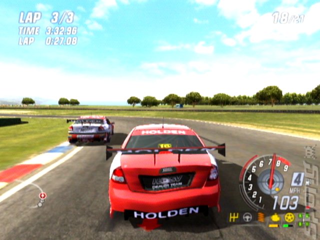 TOCA Race Driver 3 - Xbox Screen