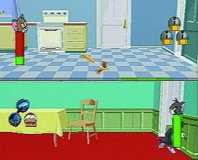 Tom And Jerry - PlayStation Screen