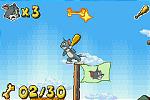 Tom and Jerry in Infurnal Escape - GBA Screen