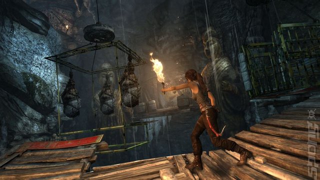 Tomb Raider - Xbox 360 Screen