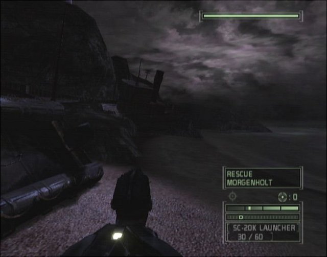 Tom Clancy's Splinter Cell: Chaos Theory - Xbox Screen