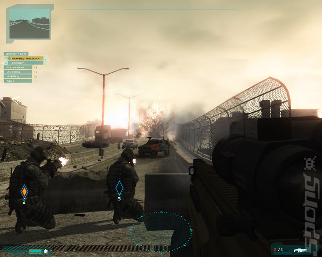 Tom Clancy's Ghost Recon: Advanced Warfighter 2 - PC Screen