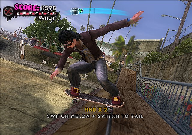 Tony Hawk's American Wasteland - GameCube Screen