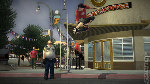 Tony Hawk's Project 8 - PS2 Screen