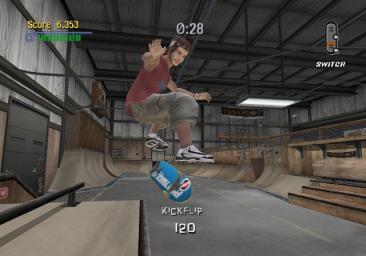 Tony Hawk's Pro Skater 3 - Xbox Screen