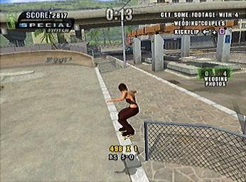 Tony Hawk's Underground - PS2 Screen