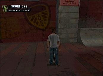 Tony Hawk's Underground - PS2 Screen