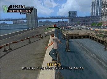 Tony Hawk's Underground - PS2 Screen