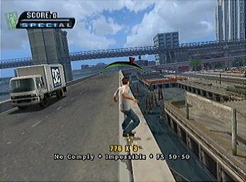 Tony Hawk's Underground - PS2 Screen