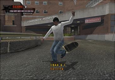 Tony Hawk's Underground - GameCube Screen