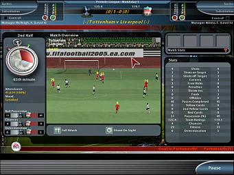 Total Club Manager 2005 - PC Screen