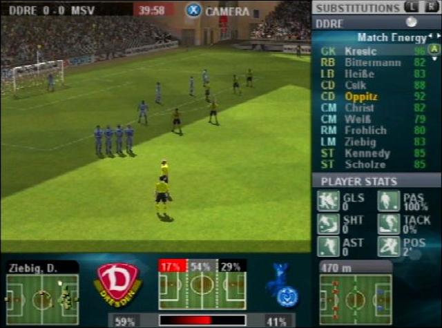 Total Club Manager 2005 - PC Screen