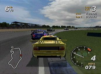 Total Immersion Racing - PS2 Screen