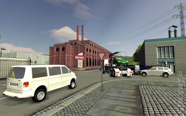 Tow Truck Simulator - PC Screen