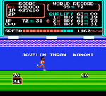 Track and Field - NES Screen